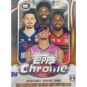 2022-23 Topps Chrome NBL Hobby Box