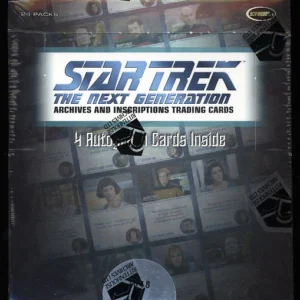 2022 Rittenhouse Star Trek The Next Generation Archives & Inscriptions Hobby Box
