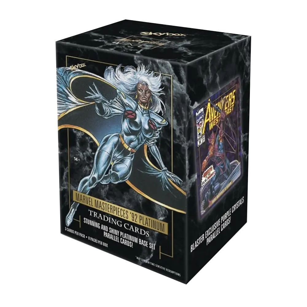 Marvel Masterpieces '92 Platinum 8-Pack Blaster Box (Upper Deck 2024)