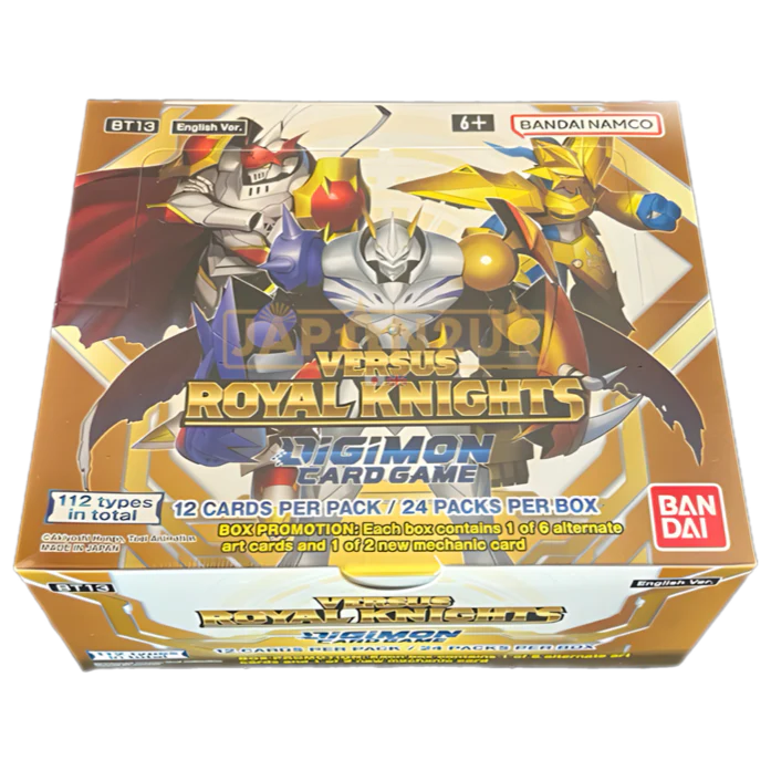 Digimon Card Game Versus Royal Knights BT13 Booster Box
