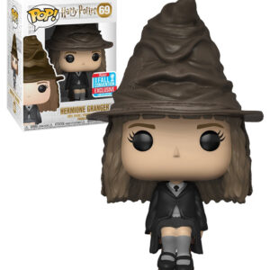 FUNKO POP - HARRY POTTER #69 HERMIONE W SORTING HAT 2018 EXCLUSIVE