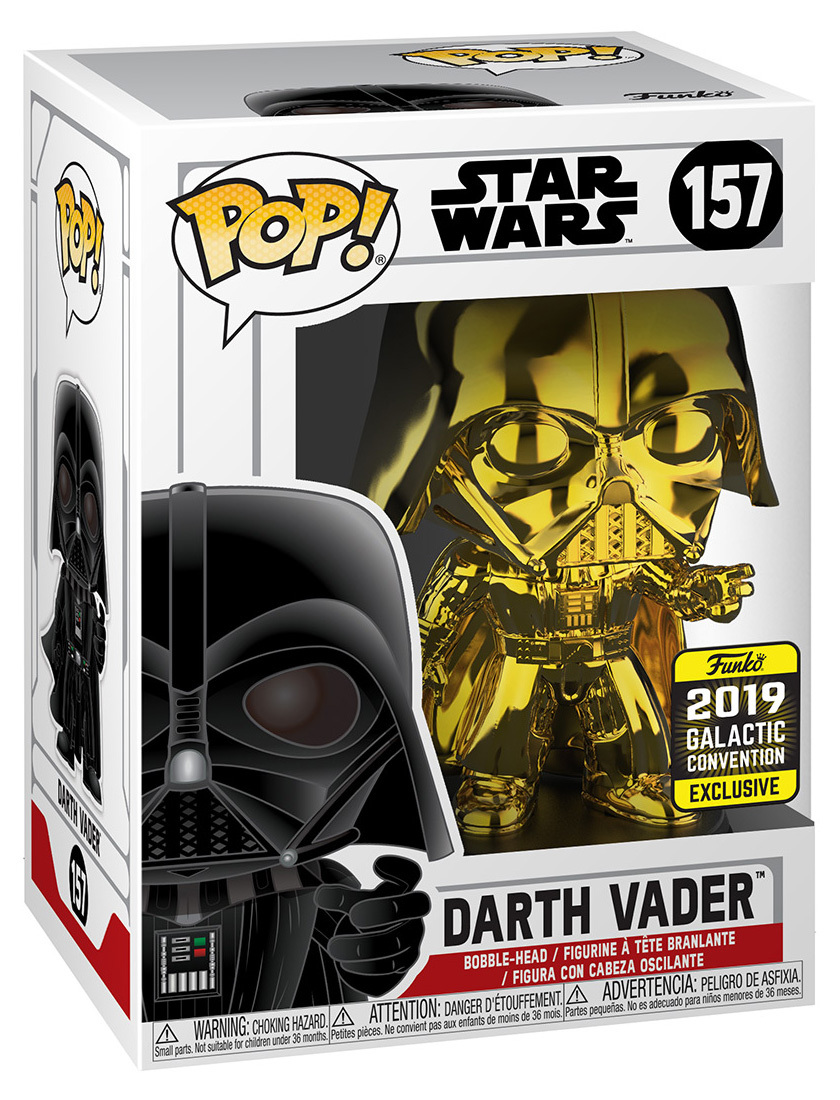 Funko Pop Star Wars - Dark Vador 01 Blue Box Chrome - Édition Spéciale - Occasion