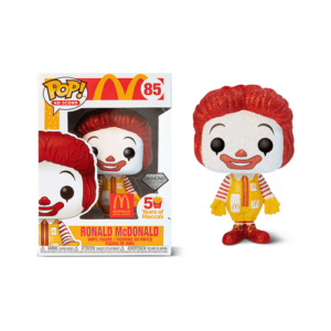 Funko Pop Vinyl Ronald McDonald #85 Diamond Collection Special Edition