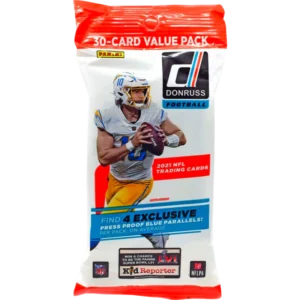 2021 PANINI Donruss Football NFL Trading Card Fat Pack
