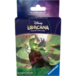 Disney Lorcana - Trading Card Game Set 7 Archazia's Island Ursula Card Sleeves (65 Count)