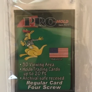 New Pro-Mold 4-Screw Recessed Screwdown Card Holder, 20 Pt