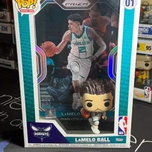 LAMELO BALL NBA PANINI PRIZM FUNKO POP TRADING CARD VINYL FIGURE #01