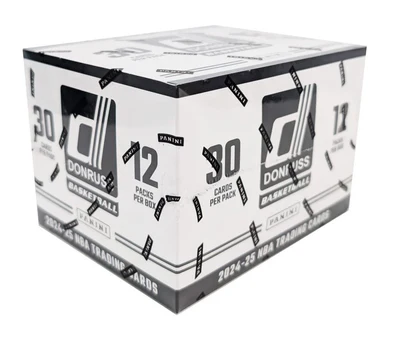 Panini DONRUSS 2024-2025 Basketball Fat Pack - Sealed Box of 12 Fat Packs