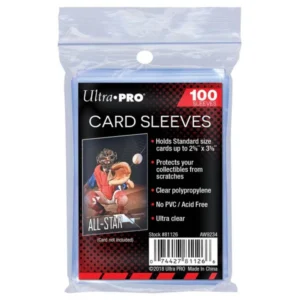 ULTRA PRO - CARD SLEEVE - 2-1/2" X 3-1/2" Soft Card Sleeves (100 pack)