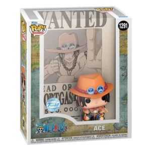 One Piece - Portgas D Ace Wanted Pop! Cover 1291