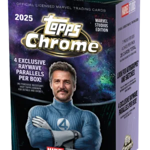 2025 Topps Marvel Studios Chrome 7-Pack Blaster Value Box