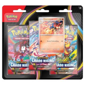 Pokemon - TCG - Mega Evolution Chaos Rising 3-Pack Blister