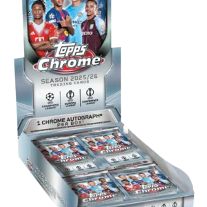 2025/26 Topps Chrome UEFA Club Competitions Soccer Hobby Box