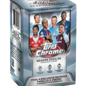 Topps Chrome® UEFA Club Competitions 2025-26 - Value Box