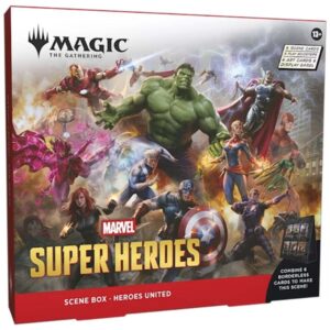 Magic: the Gathering - TCG - Marvel Super Heroes Scene Box - Heroes United (Pre Order)