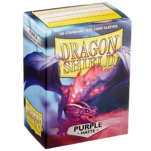 Dragon Shield Standard 100ct Matte Purple Sleeves