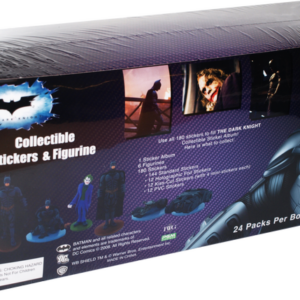 Batman - The Dark Knight - Collectible Stickers & Figurines Box (24 Packs)
