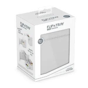 Ultimate Guard: Deck Box XenoSkin Flip'n'Tray 133+ White Cards