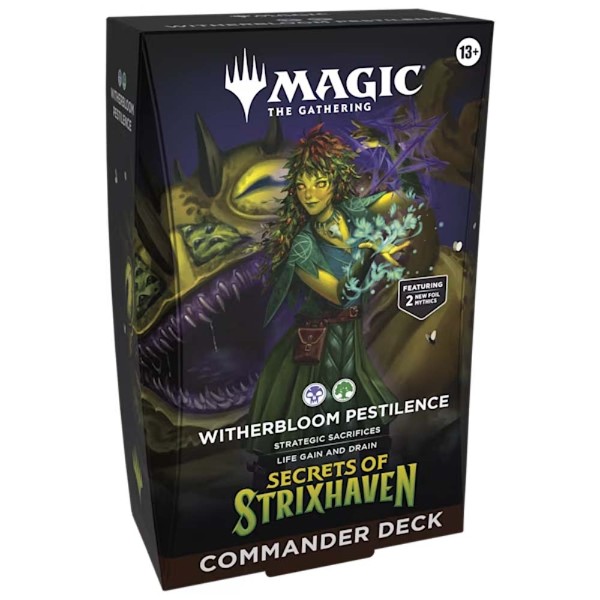 Magic: the Gathering - TCG - Secrets of Strixhaven Commander Deck - Witherbloom Pestilence