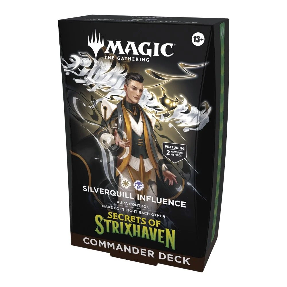 Magic the Gathering: Secrets of Strixhaven Commander Deck (Silverquill Influence)