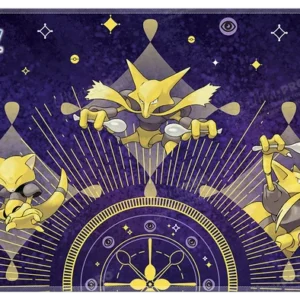 Abra Evolutions Stitched Playmat for Pokémon