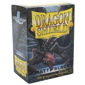 Dragon Shield Standard 100ct Matte Black Sleeves