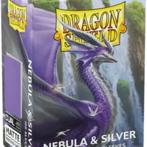 Dragon Shield Sleeves Matte Dual Nebula & Silver